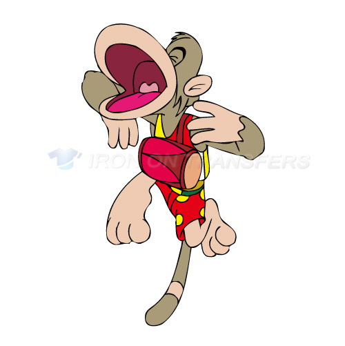 Monkey Iron-on Stickers (Heat Transfers)NO.8639